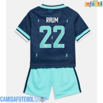 Camisa de time de futebol Alemanha David Raum #22 Replicas 2º Equipamento Infantil Mundo 2026 Manga Curta (+ Calças curtas)